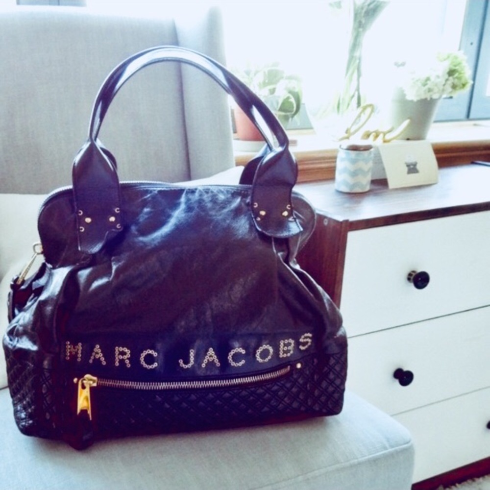 Marc Jacobs Black Irina Tote purse